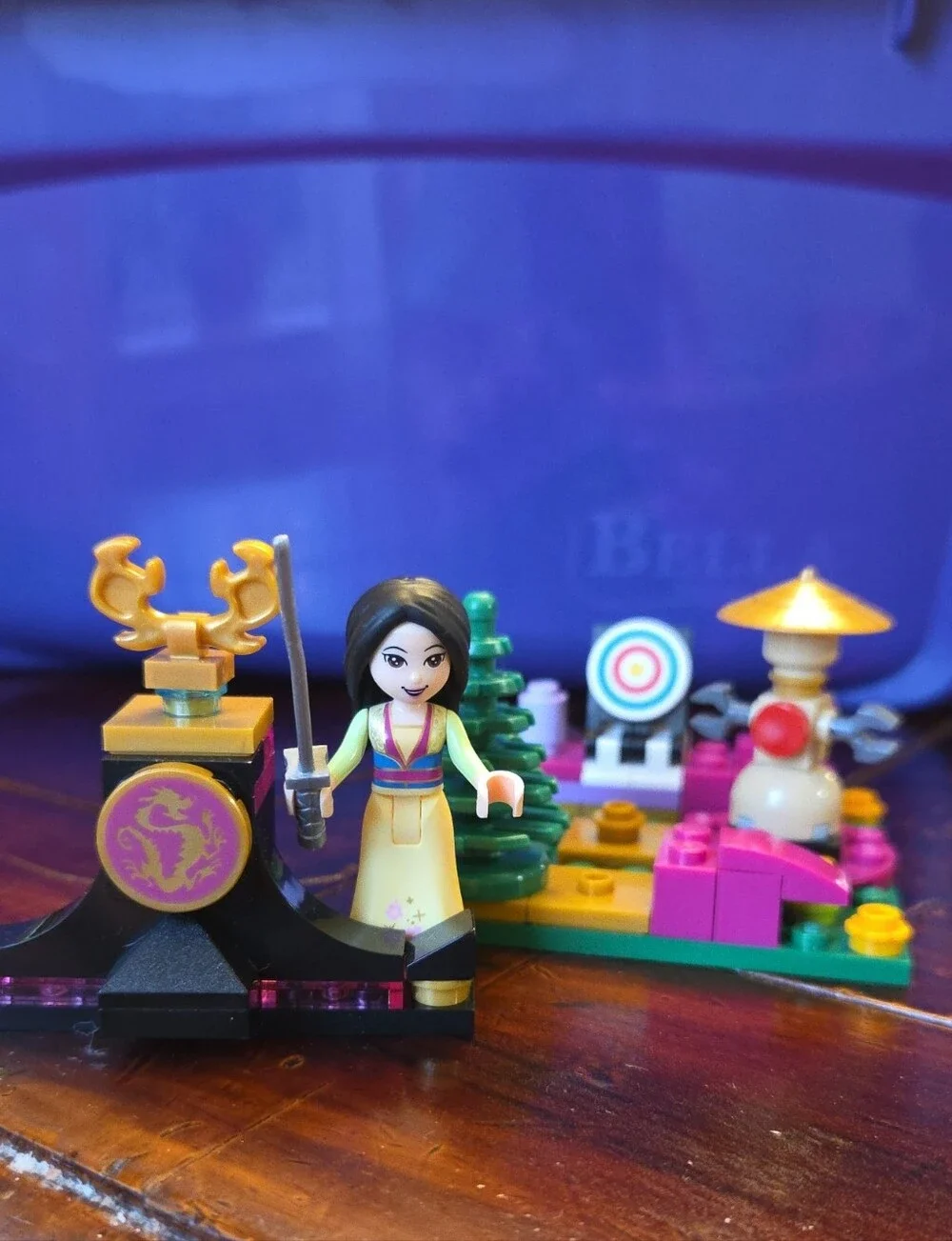 Lego Disney Mulan Minifigure And Training Set
